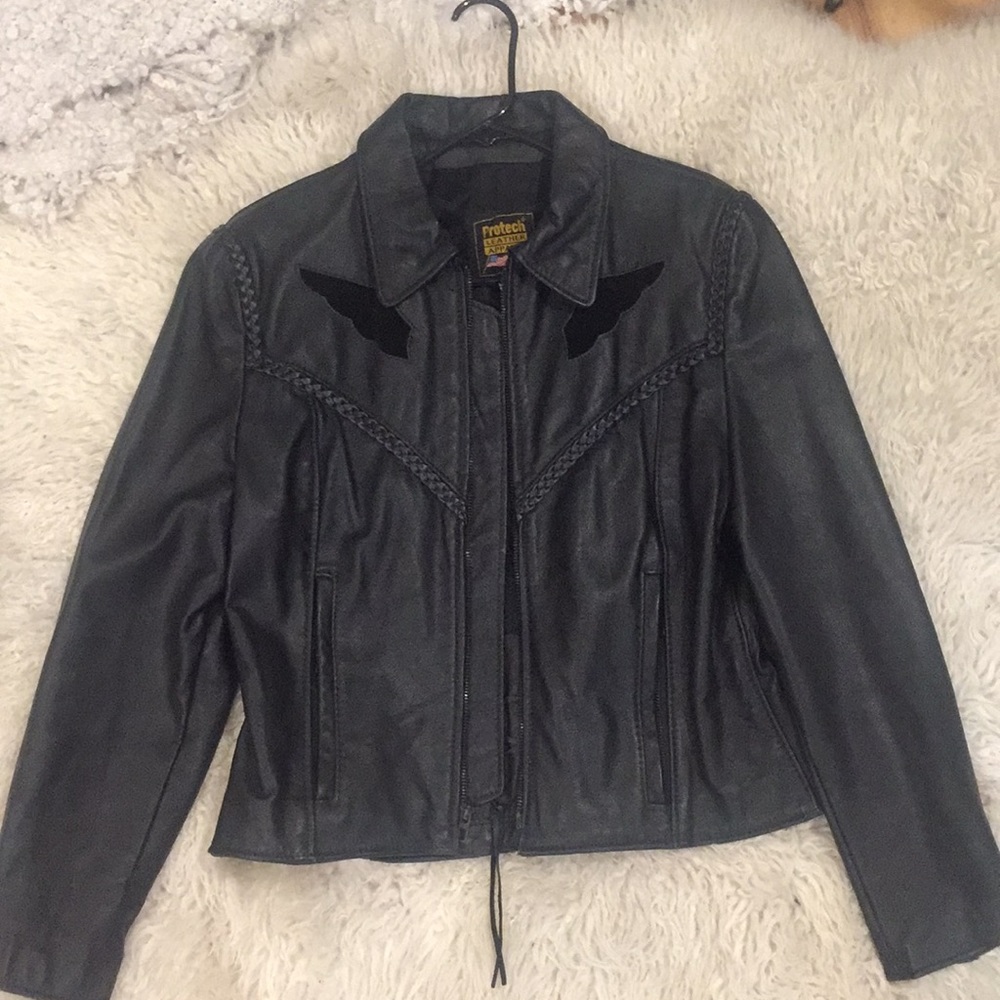 Protect oldschool leather jacket great condition
